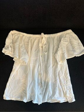 Express Off The Shoulder Tee